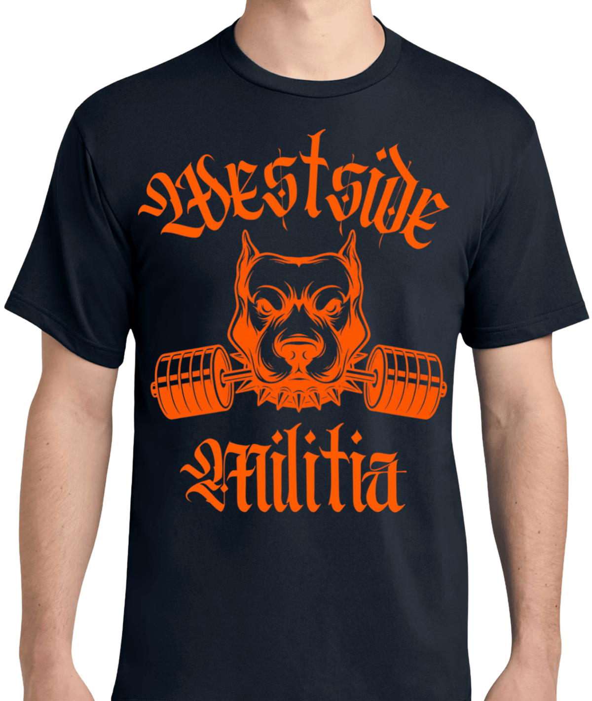 Westside Militia Premium T-Shirt (Neon Orange)